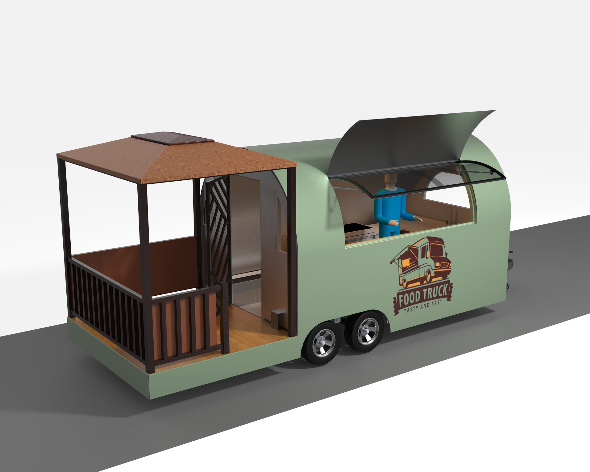 Engineered Food Trailer System