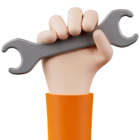 Hand With Passkey 3D Icon by ZuGo Design