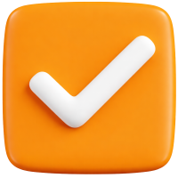 Check 3D Icon by ZuGo Studio