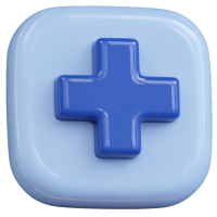 Hospital Sign 3D Icon by Piyanuch Hathai-areerug