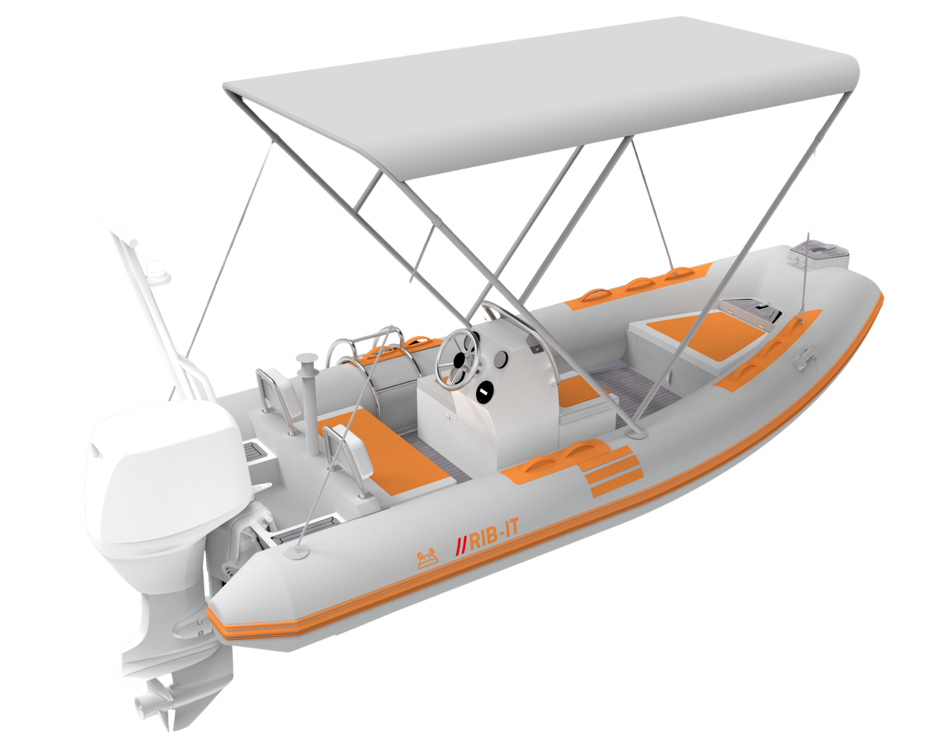 Customizable Rigid Inflatable Boat