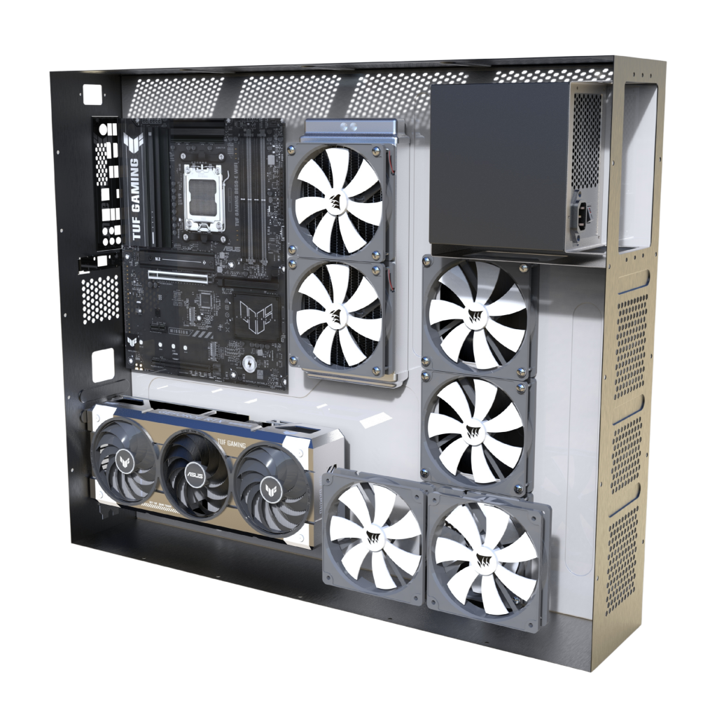 Pc Case Without Components Minimalist PC Case – Brickcad