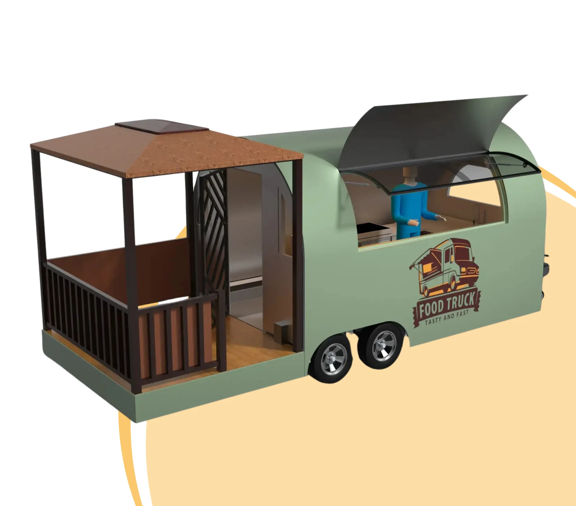 Engineered Food Trailer System