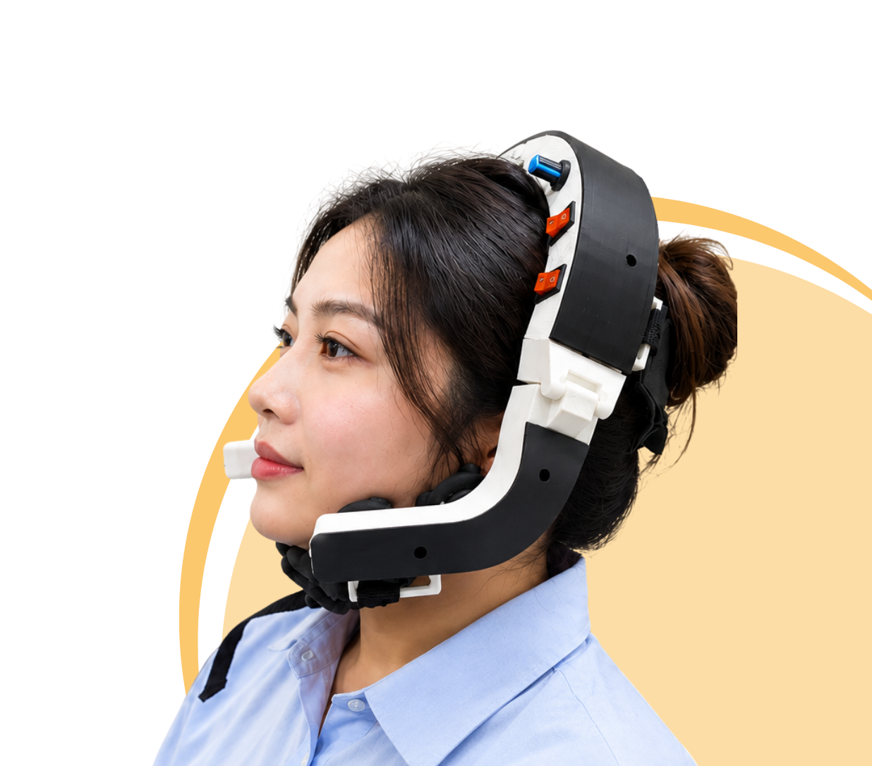 Jaw Massager Headset